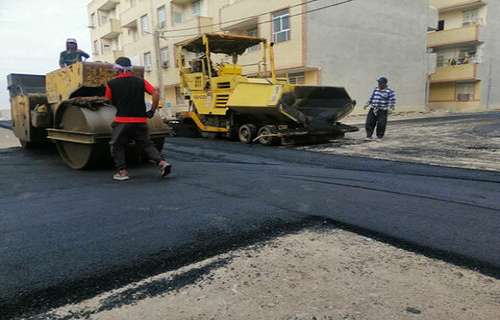 اتمام محوطه سازی مسکن مهر شهرک فجر درشهر جیرفت